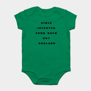 Kim Gordon's Punk Shirt Baby Bodysuit